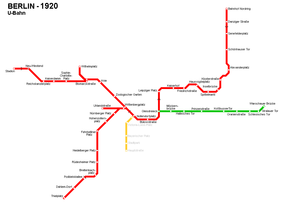 Urbanrail Net Europe Germany Berlin U Bahn