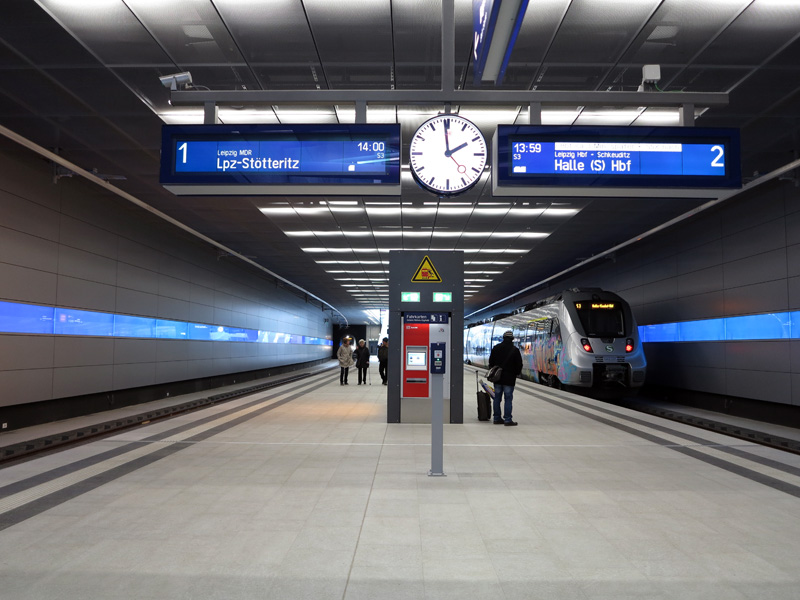Leipzig S-Bahn City Tunnel Bayerischer Bahnhof