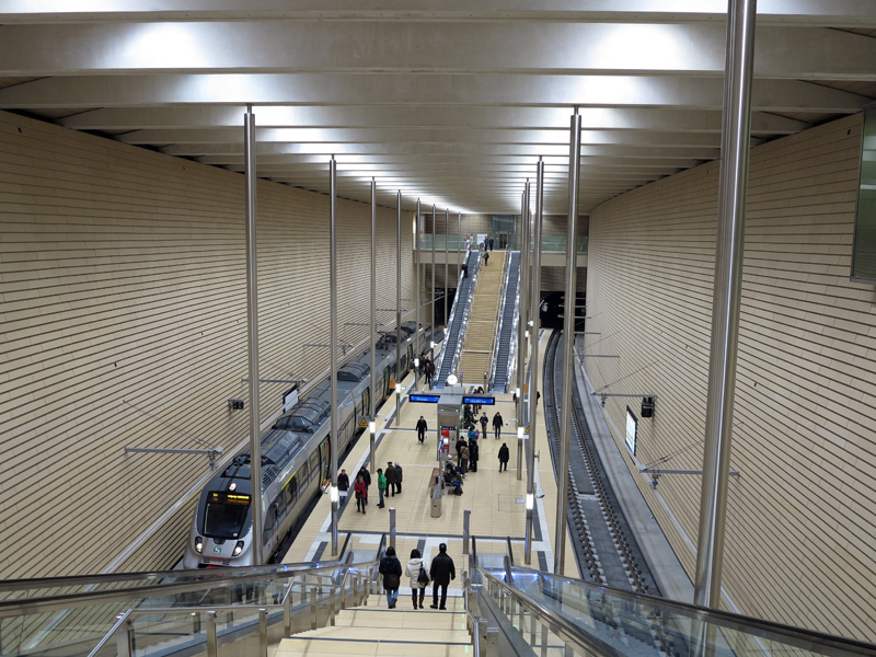 Leipzig S-Bahn City Tunnel Markt