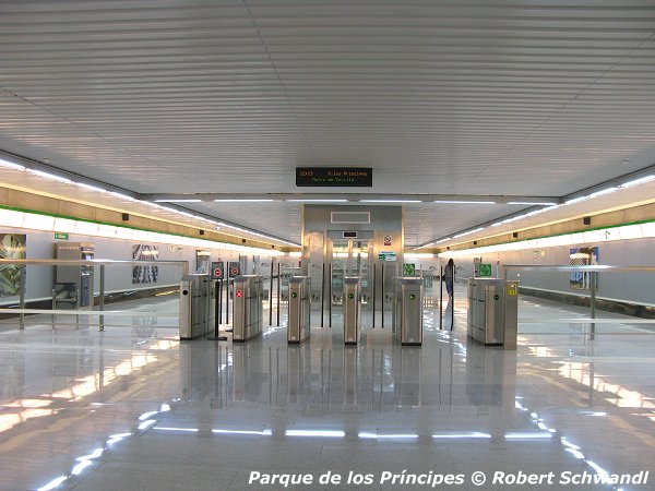 Metro de Sevilla - Parque de los Príncipes