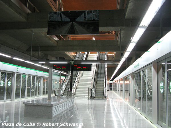 Metro de Sevilla - Plaza de Cuba