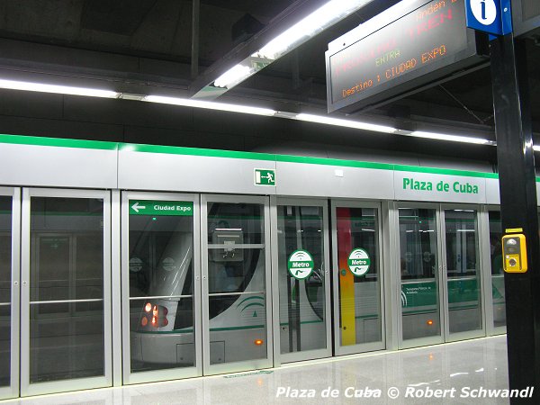 Metro de Sevilla - Plaza de Cuba