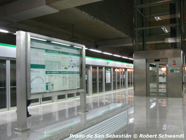 Metro de Sevilla - Prado de San Sebastián