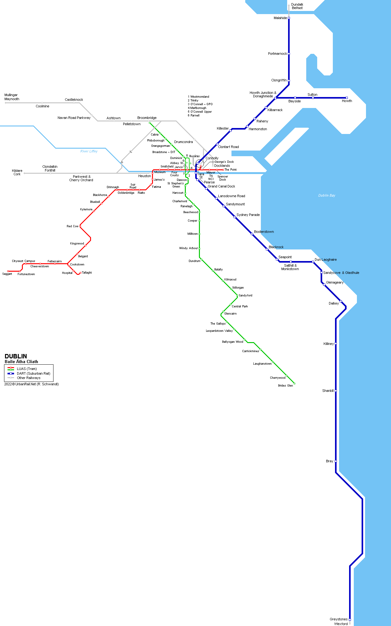 Dublin Map 