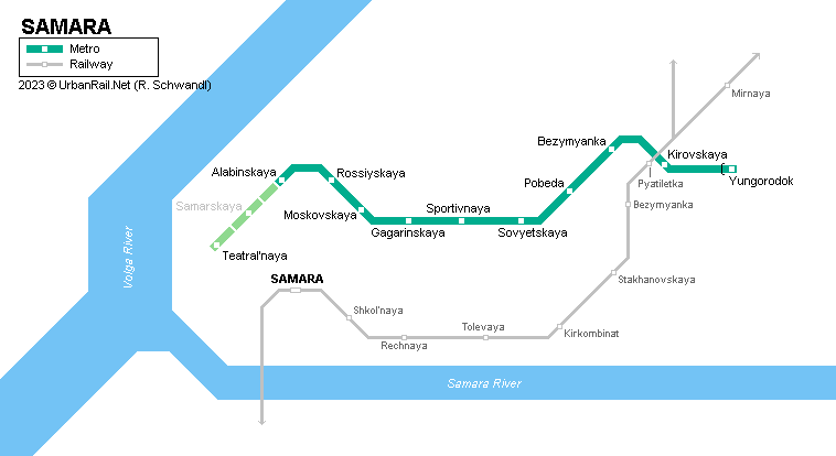 метро самары 
