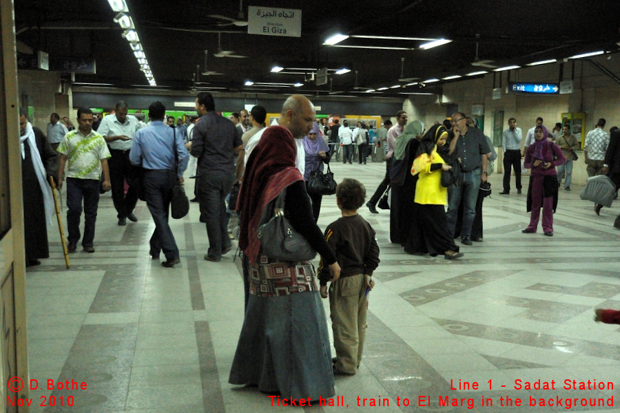 Cairo Metro Sadat station