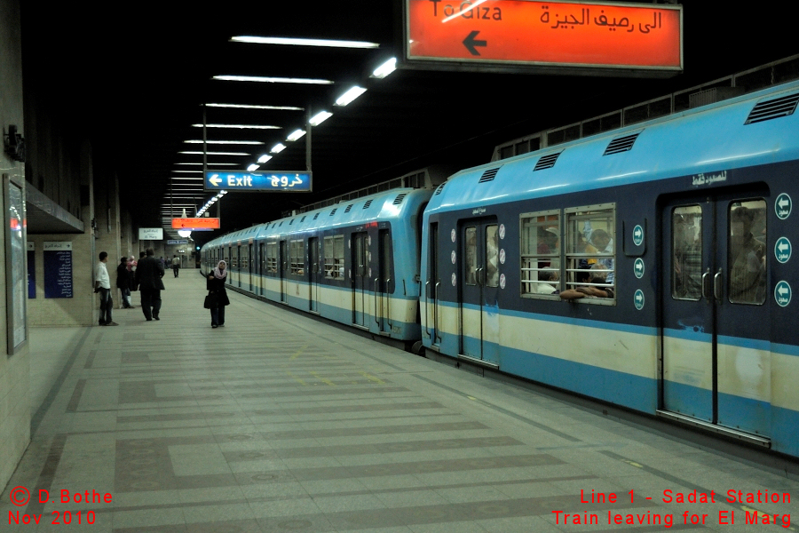 Cairo Metro Sadat station