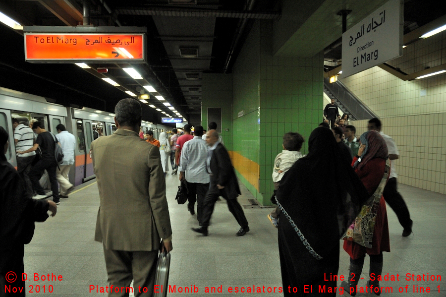 Cairo Metro Sadat station