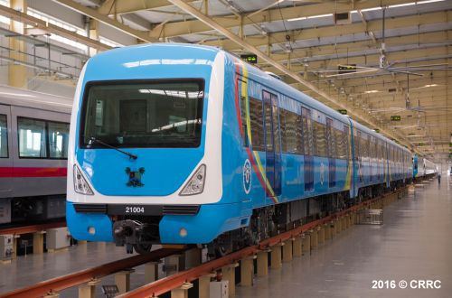 Lagos metro train