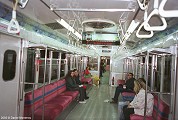 Inside Japanese-built  Line B train © Daniel Monteros