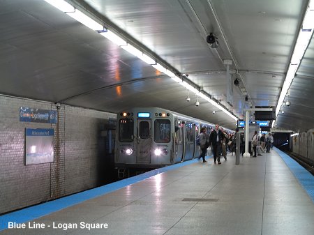 Chicago L Blue Line