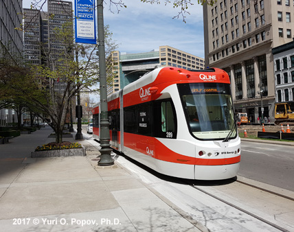 Detroit Streetcar QLINE