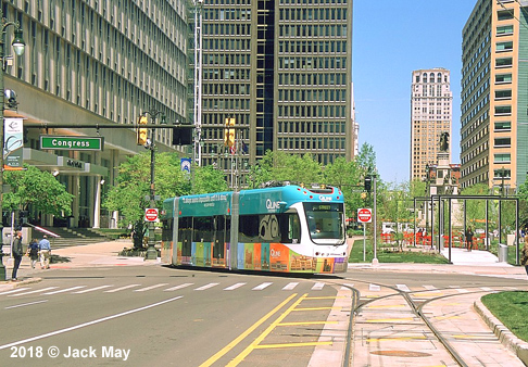 Detroit Streetcar QLINE