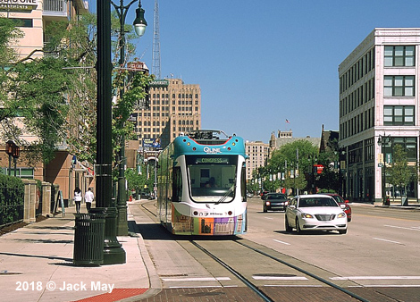 Detroit Streetcar QLINE