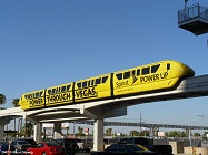 Las Vegas Monorail © Ruud Ditewig