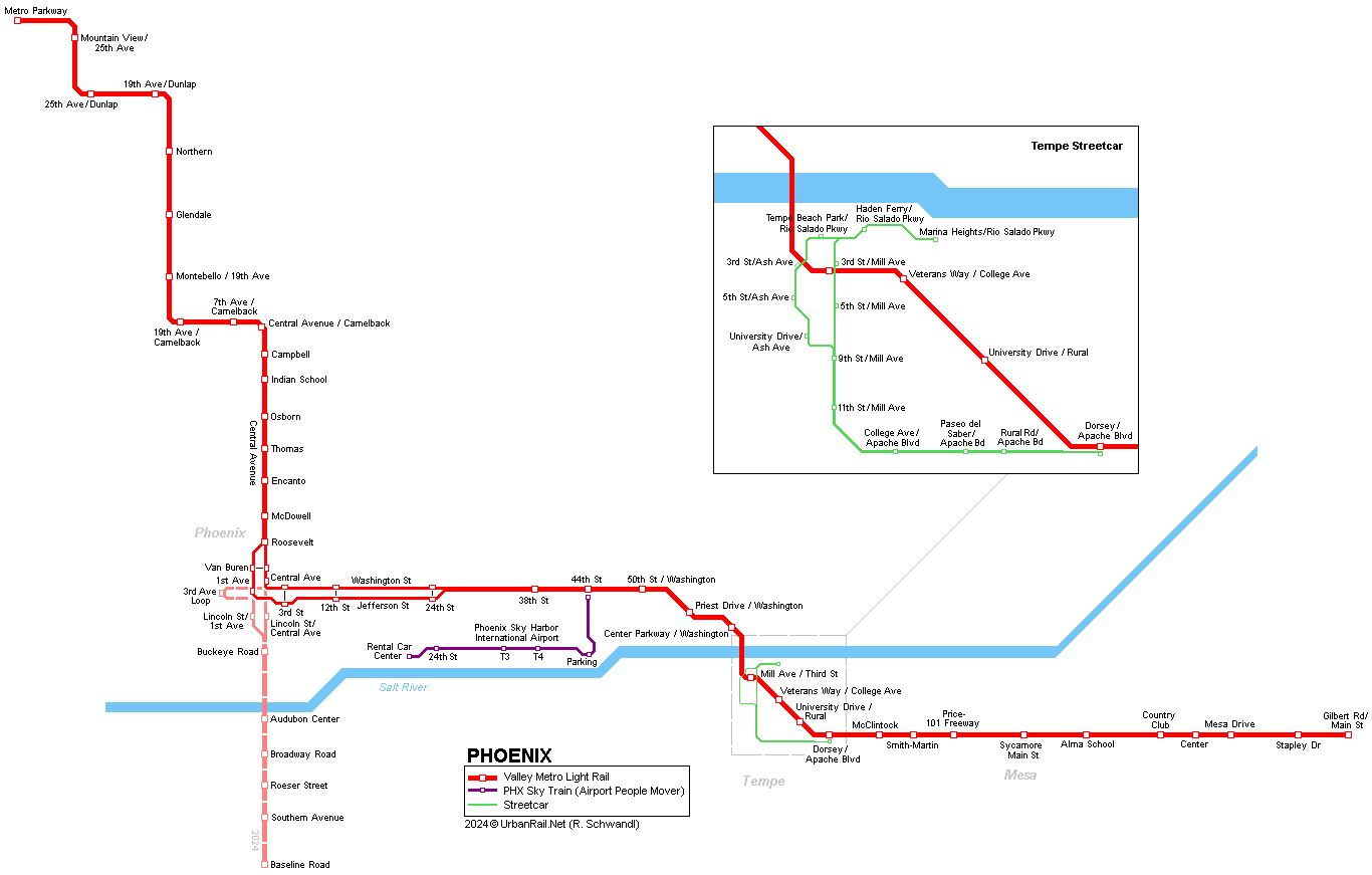 Phoenix Valley Metro Light Rail