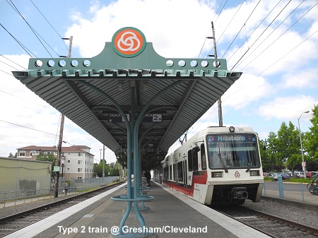 Portland MAX light rail