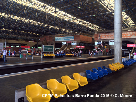 SÃO PAULO, SP - 10.07.2019: MOVIMENTAÇÃO ESTAÇÃO BRÁS CPTM