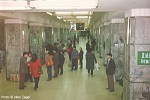 Beijing subway vestibule © Allen Zagel
