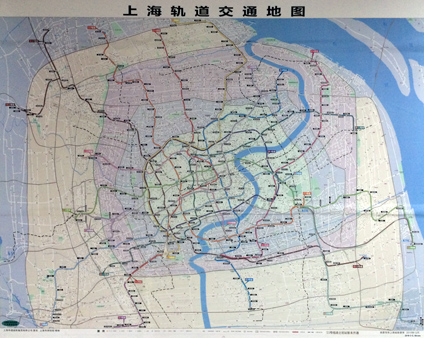Shanghai Metro map