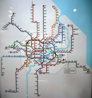 Shanghai Metro Map 2010