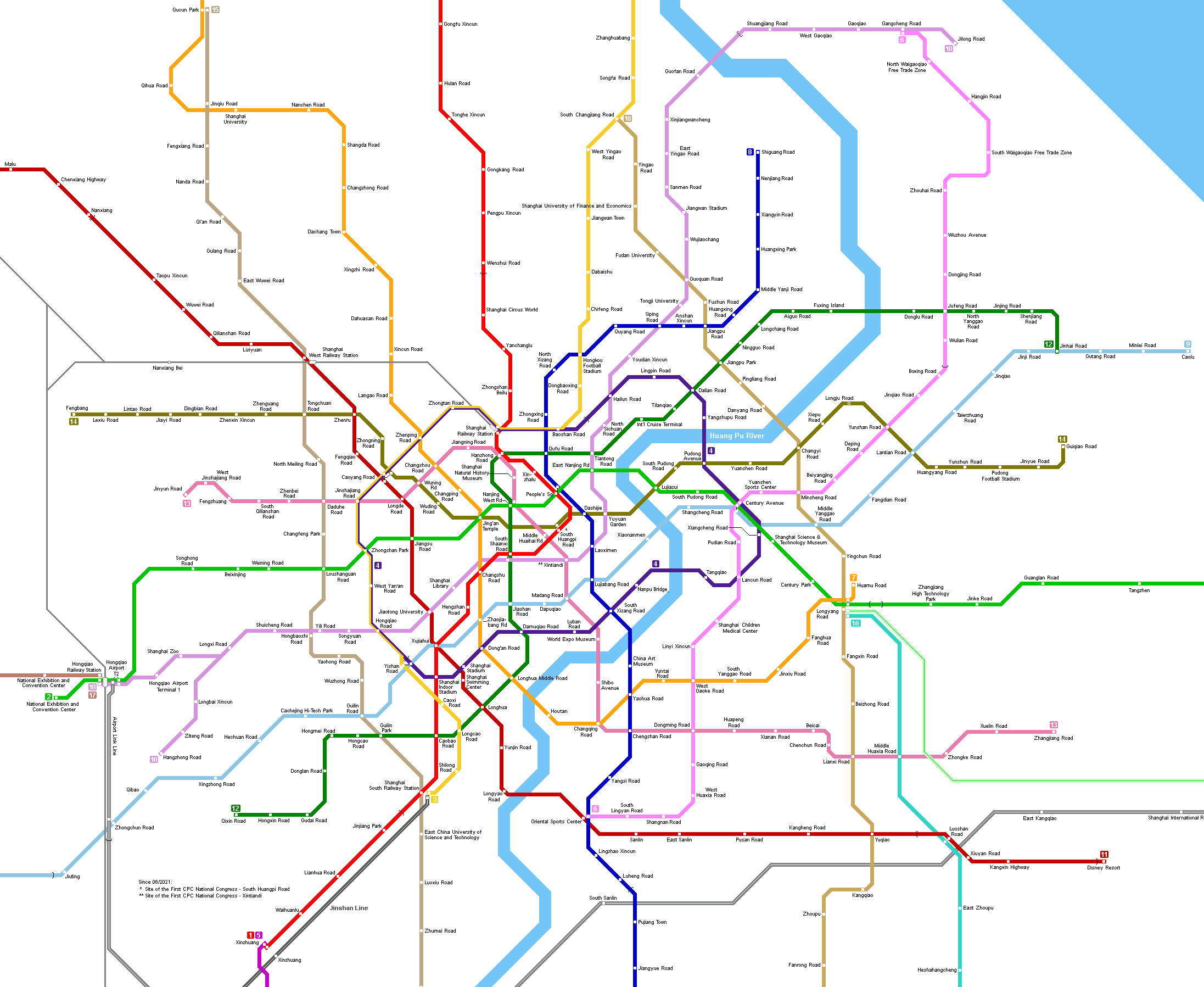 Shanghai Subway Map Pdf - United States Map