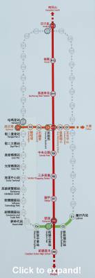 Kaohsiung tram map