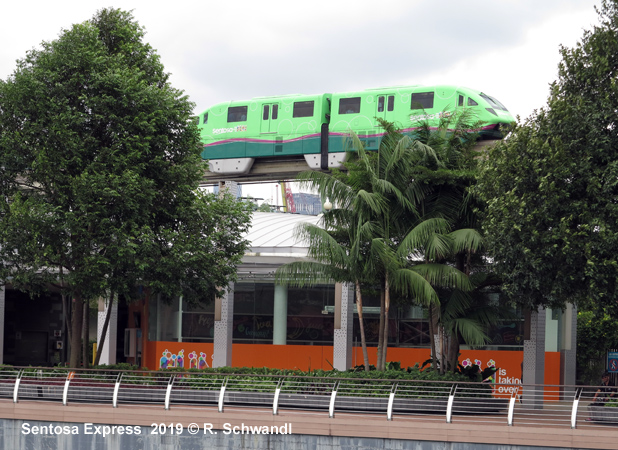 Sentosa Express monorail