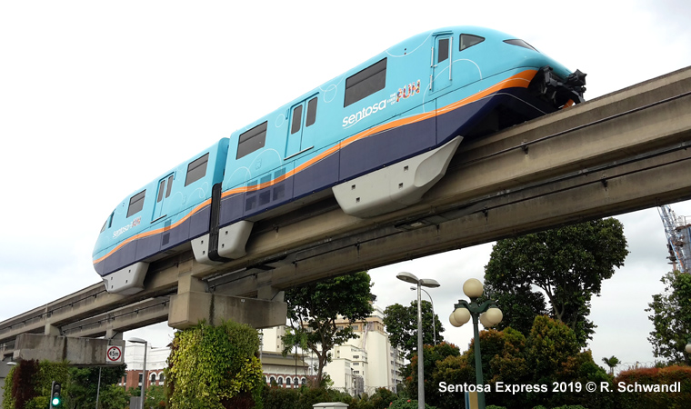 Sentosa Express monorail