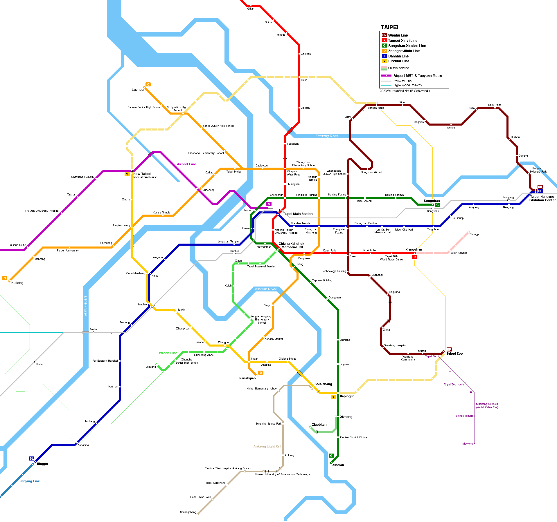 Taipei Metro Map