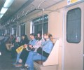 Inside metro train © UrbanRail.Net