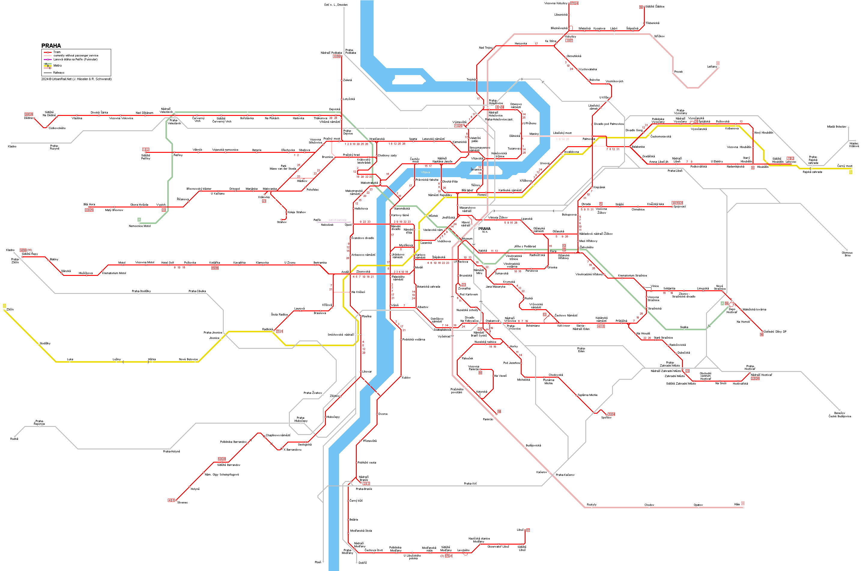 erupce Tajemný rozdělat oheň tram praha map čelit Jelen Pokročilý