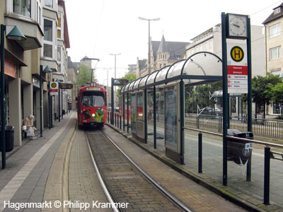 Straßenbahn Tram Braunschweig