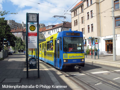 Straßenbahn Tram Braunschweig