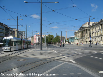 Straßenbahn Tram Braunschweig