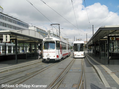 Straßenbahn Tram Braunschweig