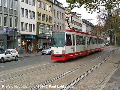 Straßenbahn Tram Krefeld