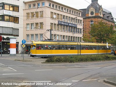 Straßenbahn Tram Krefeld