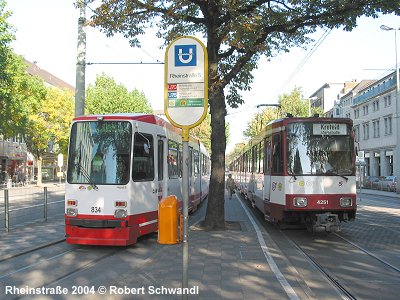 Straßenbahn Tram Krefeld