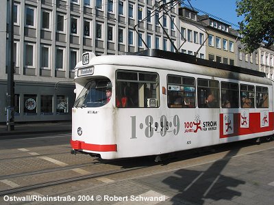 Straßenbahn Tram Krefeld