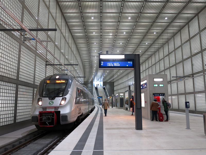 Leipzig S-Bahn City Tunnel  Wilhelm-Leuschner-Platz