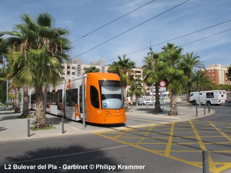 Tram Alicante Línea 2