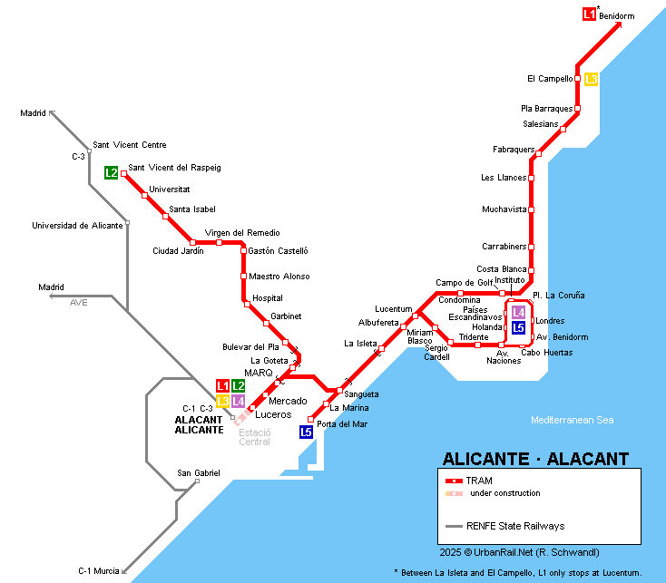 Tram Alicante