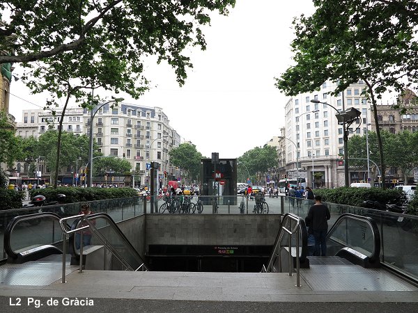 L2 Passeig de Gràcia