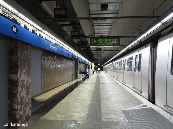 UrbanRail.Net > Barcelona Metro > L5 - Cornellà Centre - Horta