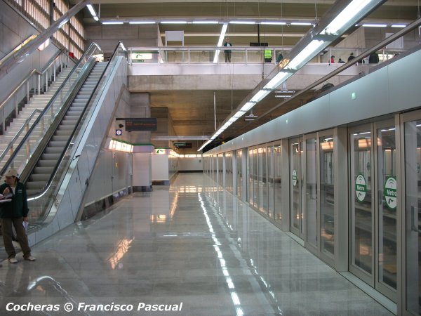 Metro de Sevilla - Cocheras