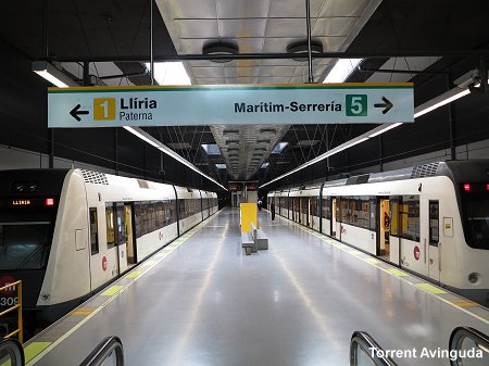 Valencia metro Torrent