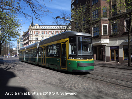 Helsinki tram straßenbahn