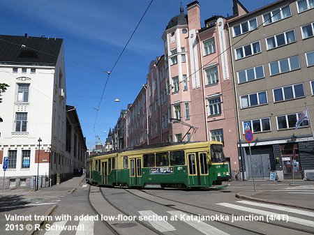 Helsinki tram straßenbahn