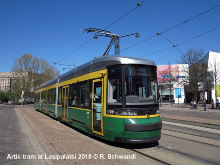 Helsinki tram straßenbahn